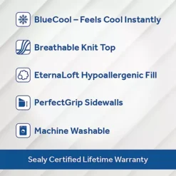 Sealy Elite Cool Touch Mattress Pad 11 Sealy Elite Cool Touch Mattress Pad -Bedding Shop 6538215 ALT5