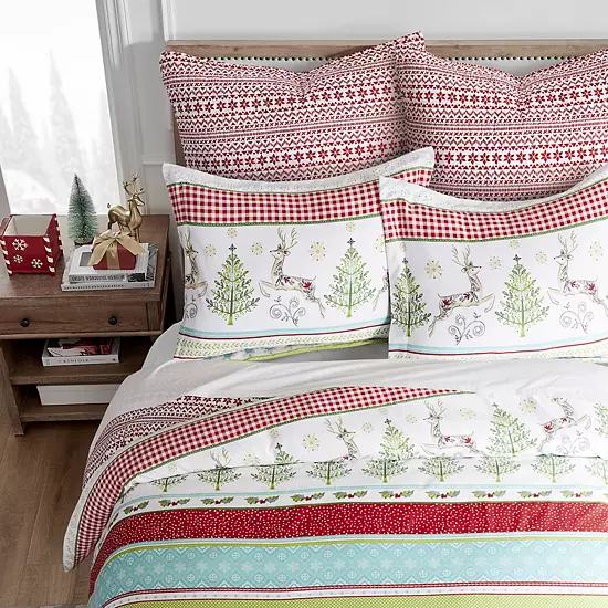 Levtex Home Merry & Bright Comet & Cupid Comforter Set 2 Levtex Home Merry & Bright Comet & Cupid Comforter Set - Image 2
