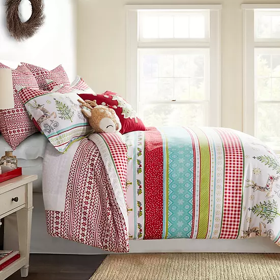 Levtex Home Merry & Bright Comet & Cupid Comforter Set 3 Levtex Home Merry & Bright Comet & Cupid Comforter Set - Image 3