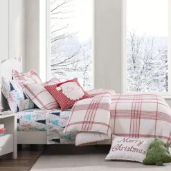Levtex Home Peppermint Plaid Duvet Cover Set -Bedding Shop 6554744 ALT2