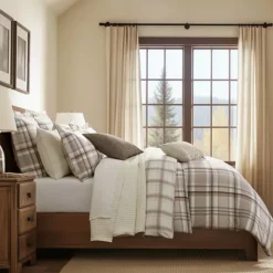 Levtex Home Spencer Plaid Flannel Duvet Cover Set 13 Levtex Home Spencer Plaid Flannel Duvet Cover Set -Bedding Shop 6554757 ALT2