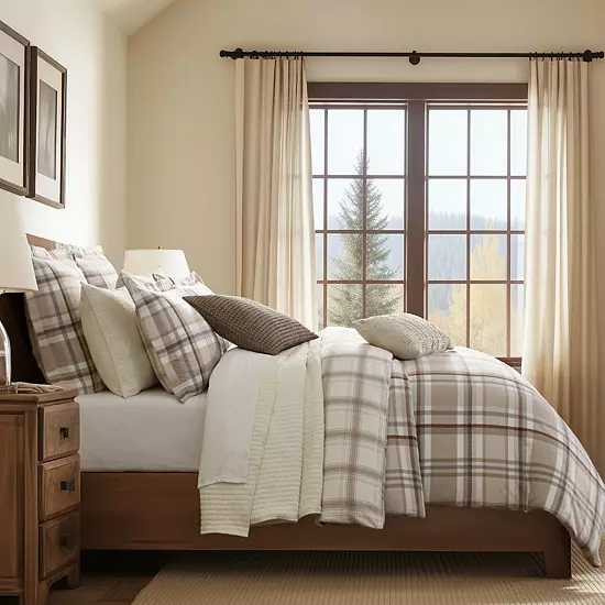 Levtex Home Spencer Plaid Flannel Duvet Cover Set 3 Levtex Home Spencer Plaid Flannel Duvet Cover Set - Image 3