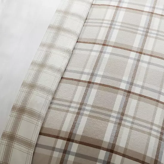 Levtex Home Spencer Plaid Flannel Duvet Cover Set 7 Levtex Home Spencer Plaid Flannel Duvet Cover Set - Image 7