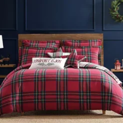 Levtex Home Spencer Plaid Flannel Duvet Cover Set 20 Levtex Home Spencer Plaid Flannel Duvet Cover Set -Bedding Shop 6554757 Red 1