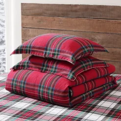 Levtex Home Spencer Plaid Flannel Comforter Set -Bedding Shop 6554759 ALT5