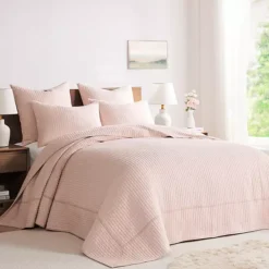 Levtex Home Cross Stitch Bedspread Set 34 Levtex Home Cross Stitch Bedspread Set -Bedding Shop 6590450 Blush