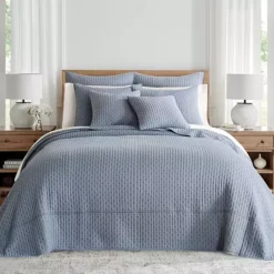 Levtex Home Cross Stitch Bedspread Set 28 Levtex Home Cross Stitch Bedspread Set -Bedding Shop 6590450 Chambray