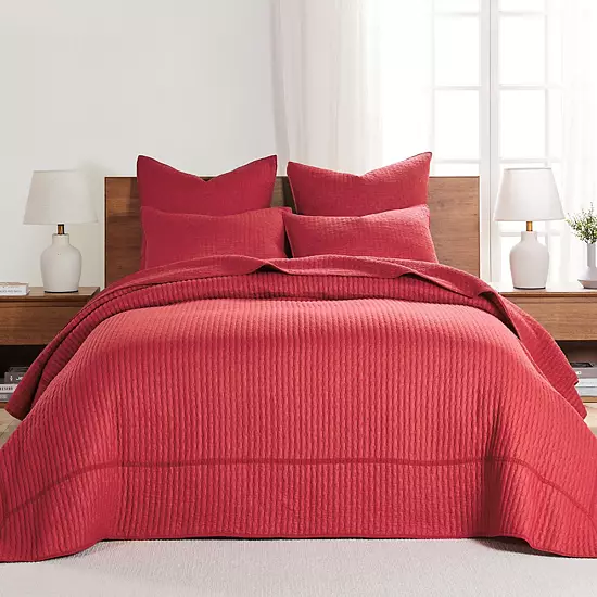 Levtex Home Cross Stitch Bedspread Set 16 Levtex Home Cross Stitch Bedspread Set - Image 16