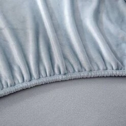 Swift Home Microplush Flannel Fitted Sheet 15 Swift Home Microplush Flannel Fitted Sheet -Bedding Shop 6610995 Blue Fog