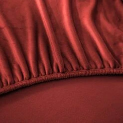 Swift Home Microplush Flannel Fitted Sheet 18 Swift Home Microplush Flannel Fitted Sheet -Bedding Shop 6610995 Burgundy