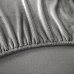 Swift Home Microplush Flannel Fitted Sheet 17 Swift Home Microplush Flannel Fitted Sheet -Bedding Shop 6610995 Gray