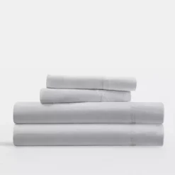 Home Collection Solid Cotton Sheet Set Or Pillowcases 22 Home Collection Solid Cotton Sheet Set Or Pillowcases -Bedding Shop 6648630 Light Gray