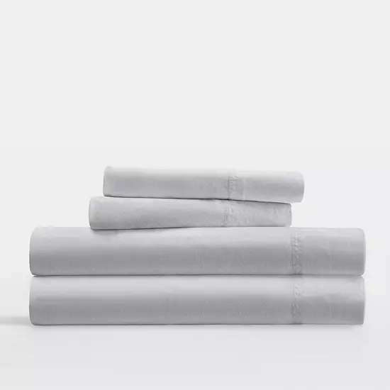 Home Collection Solid Cotton Sheet Set Or Pillowcases 10 Home Collection Solid Cotton Sheet Set Or Pillowcases - Image 10