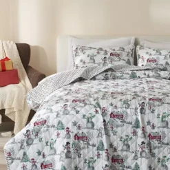 Madelinen® Winter Holiday Lodge Quilt Set With Shams -Bedding Shop 6664289 ALT2