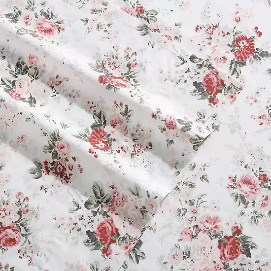 Laura Ashley Ashfield Printed Flannel Sheet Set 15 Laura Ashley Ashfield Printed Flannel Sheet Set - Image 15