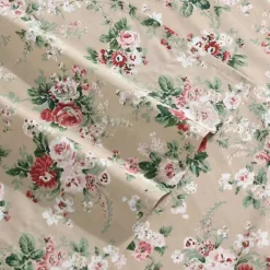 Laura Ashley Ashfield Printed Flannel Sheet Set 25 Laura Ashley Ashfield Printed Flannel Sheet Set -Bedding Shop 6666854 Ashfield Tan