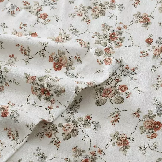 Laura Ashley Ashfield Printed Flannel Sheet Set 14 Laura Ashley Ashfield Printed Flannel Sheet Set - Image 14