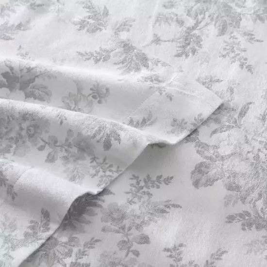 Laura Ashley Ashfield Printed Flannel Sheet Set 10 Laura Ashley Ashfield Printed Flannel Sheet Set - Image 10