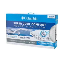 Columbia Super Cool Comfort Memory Foam Pillow -Bedding Shop 6703059 ALT3
