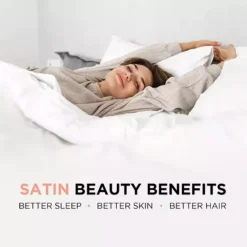 NIGHT® Washable Satin Pillowcase 2-pc. Set -Bedding Shop 6704290 ALT5