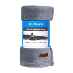 Columbia Super Soft Plush Fleece Throw Blanket -Bedding Shop 6732360 ALT3