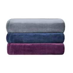 Columbia Super Soft Plush Fleece Throw Blanket -Bedding Shop 6732360 ALT4