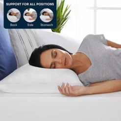 Serta® 2-Pack Adjustable Comfort Gel Memory Foam Mini Cushion Pillow Set 7 Serta® 2-Pack Adjustable Comfort Gel Memory Foam Mini Cushion Pillow Set -Bedding Shop 6742711 ALT2