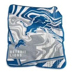 Detroit Lions 50" X 60" Swirl Raschel Throw Blanket
