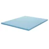 Continental Sleep, 1-inch Gel Memory Foam Mattress Topper.