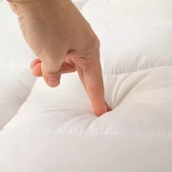 Continental Sleep, 3-inch Quilted Fitted Fluffy & Soft Mattress Pad. -Bedding Shop 6836530 ALT3