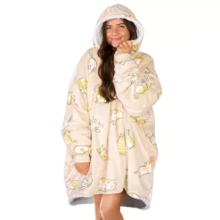 The Bare Homey - Adult Wearable Blanket - Sherpa Side Pockets -Bedding Shop 6837342 Playful Cat