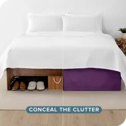 Tailored Pleated Bedskirt -Bedding Shop 6864334 ALT2