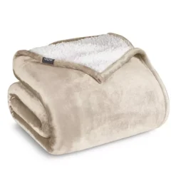 Sherpa Fleece Blanket 37 Sherpa Fleece Blanket -Bedding Shop 6864338 Oyster