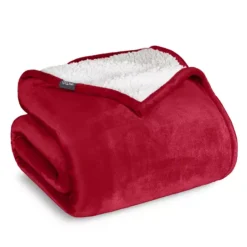 Sherpa Fleece Blanket 29 Sherpa Fleece Blanket -Bedding Shop 6864338 Red