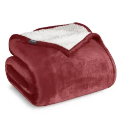 Sherpa Fleece Blanket 31 Sherpa Fleece Blanket -Bedding Shop 6864338 Rosewood