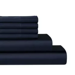 Grand Estate Hotel 1000 Thread Count 6-Piece Sheet Set 16 Grand Estate Hotel 1000 Thread Count 6-Piece Sheet Set -Bedding Shop 6908995 Navy
