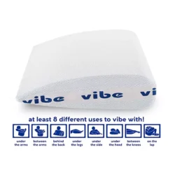Vibe Smart Edge Multi-Position Gel Infused Memory Foam Pillow -Bedding Shop 6924235 ALT9