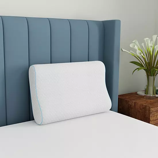 BodiPedic AeroFusion Contour Gel-Infused Memory Foam Bed Pillow 2 BodiPedic AeroFusion Contour Gel-Infused Memory Foam Bed Pillow - Image 2