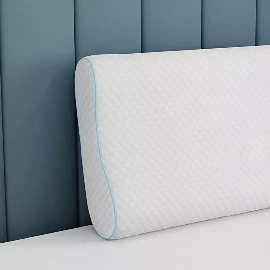 BodiPedic AeroFusion Contour Gel-Infused Memory Foam Bed Pillow 5 BodiPedic AeroFusion Contour Gel-Infused Memory Foam Bed Pillow - Image 5