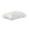 BodiPedic Gel-Infused Memory Foam Cluster Jumbo Bed Pillow With Rayon From Bamboo Infused Cover
