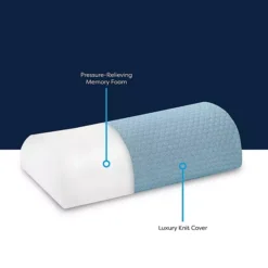 BodiPedic Any Position Support Memory Foam Accessory Pillow -Bedding Shop 6939387 ALT2