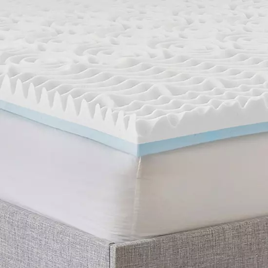 BodiPedic 3-Inch Reversible Dual Sided Memory Foam Mattress Topper 1 BodiPedic 3-Inch Reversible Dual Sided Memory Foam Mattress Topper