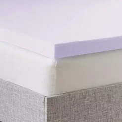 BodiPedic 3-Inch Lavender Scented Memory Foam Mattress Topper