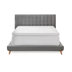 BodiPedic 3-Inch Gel-Infused Memory Foam Mattress Topper With Cooling Cover -Bedding Shop 6939432 ALT7