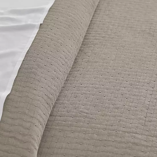 Levtex Home Reede Muslin Cream Duvet Cover Set With Shams 7 Levtex Home Reede Muslin Cream Duvet Cover Set With Shams - Image 7