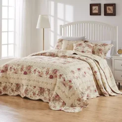 Greenland Home Fashions Antique Rose Bedspread Set