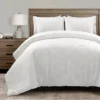 Lush Decor 3-Piece Diamond Geo Jacquard Boho Chic Comforter Set