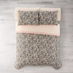 The Big One® Blake Floral Reversible Comforter Set With Sheets -Bedding Shop 7015532 ALT2