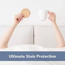 Serta® Cool Air Waterproof Soft And Breathable Mesh Mattress Protector -Bedding Shop 7018212 ALT3