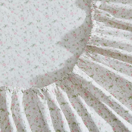 Laura Ashley Evie Pink Sheet Set 4 Laura Ashley Evie Pink Sheet Set - Image 4